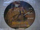 MEGADETH SO FAR, SO GOOD, SO WHAT PIC PICTURE DISC ALBUM METALLICA SLAYER KISS