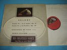 +HMV ALP 1281 R/G /GIOCONDA DE VITO: BRAHMS VIOLIN SONATAS NOS.1 & 3 /FISCHER
