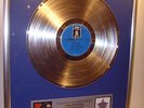 The Beatles Rubber Soul platin Schallplatte goldene