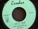Doo Wop 45 THE MARVELLOS on EXODUS She Told Me Lies/Salty Sam rare LISTEN