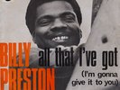 Billy Preston - All That I've Got - Rare French PS 7