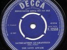 THE LOVE AFFAIR Satisfaction guaranteed Ex MOD FREAKBEAT Rare DEMO