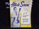 HANK SNOW EZ METHOD OF SPANISH GUITAR VERY RARE MAIL ORDER ONLY LP w/BOOKLET NM