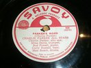 Charlie Parker All Stars (Miles Davis) Parkers Mood Barbados 78 UK Savoy 936