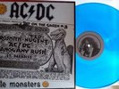 AC/DC Monsters of Rock 1979 rare blue Vinyl Live LP Bon Scott