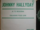 JOHNNY HALLYDAY  45T JUKE BOX ENCART ORIGINAL++SUPERBE+++
