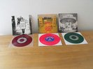 THE VERVE VINYL,LP RARE PINK 7' OF SLIDE AWAY, ON YOUR OWN AND THIS IS MUSIC