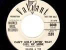 DOOWOP 45 Danny & The Memories CANT HELP LOVIN THAT GIRL OF MINE Valiant 6049 DJ