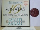 Szigeti/Arrau BEETHOVEN 10 Violin Sonatas - Vanguard VRS-1109/12