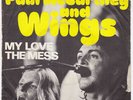 BEATLES / PAUL McCARTNEY & WINGS My Love RARE Denmark 45 UNIQUE danish p/s HEAR