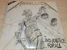 METALLICA AND JUSTICE FOR ALL DOUBLE LP RECORD 1988