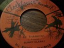 Bunny Clarke, Be Thankful, Clocktower vg++