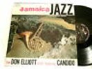 DON ELLIOTT & CANDIDO Jamaica Jazz Gil Evans Paul Chambers mono dg LP
