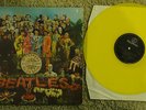 BEATLES SGT PEPPERS DUCH YELLOW VINYL LP COLORED VINYL