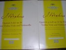 TRIO SANTOLIQUIDO - BRAHMS QUARTETT OP. 25/ OP.26 DG HALLEHERSTELLER 2LP 1959 NM