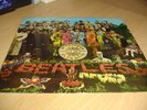 beatles sgt peppers 1st stereo y/b pressing flame inner and insert sheet