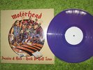Motorhead pussies and beers live lp super rare blue/purple vinyl RARE metallica