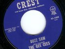 THE GEE CEES - BUZZ SAW / ANNIE HAD A PARTY - CREST 45RPM (1961)