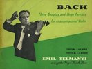 Columbia LXT2951-53 - Bach - The Unaccompanied Violin Sonatas - Emil TELMANYI