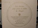 MOZART SONATES POUR PIANO ET VIOLON LILI KRAUS PIANO BOSKOVSKY VIOLIN DF 121/122
