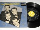 THE DIAMONDS brunswick 45 record & picture sleeve RARE DOO WOP ** NICE 