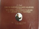 GLENN GOULD BACH WELL TEMPERED  STEREO BOX (4 LP) CBS MASTERWORKS NEAR MINT
