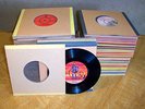 Quantity of 190 Assorted Vinyl 45rpm Single Pop Records -1970s -1980s - Beatles