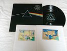 UK LP A3/B3 Pink Floyd - Dark Side Of The Moon + 2 Posters + 2 Stickers 1973