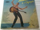 JOHNNY HALLYDAY  A L'OLYMPIA 62 LABEL BLEU RARE