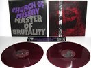 CHURCH OF MISERY - MASTER OF BRUTALITY - PURPLE VINYL /300 MINT ELECTRIC WIZARD