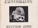 CONTROLLERS Neutron Bomb b/w Killer Queens VG++ What? 45 KBD Punk 1st Pressing