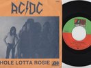 AC/DC * Whole Lotta Rosie * 1977 Belgian 45 * Bon Scott METAL ACDC