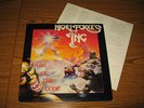 NIGEL FOXXE’S INC War Of The Godz LP ORG RARE FLAMES AGENT STEEL DEATH COURIER