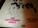 QUEEN BICYCLE RACE  FULLY SIGNED SLEEVE, GENUINE,
