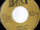 rare Modern Soul 45 FRANK JAMES summer time Listen