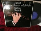 Bach Violin Sonatas and Partitas Novotny Supraphon RARE 3 LPs