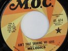 rare Soul 45 MELODICS ain't that sharing my love M.O.C. Listen
