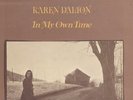 Orig KAREN DALTON In My Own Time LP Just Sunshine psych folk EX condition