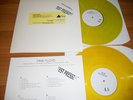 PINK FLOYD NASSAU COLISEUM 1980 TEST PRESSING 2LP YELLOW VINYL WHITE LABEL RARE