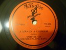 SPITFIRE with SHE SHE CALYPSO BAND. A Man In A Uniform. VITADISC TC.136. EX