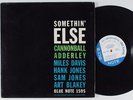 CANNONBALL ADDERLEY Somethin' Else BLUE NOTE LP mono w. 63rd No 