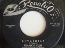 Doo Wop Rocker 45 FRANKIE ELLIS Sincerely / Shake Lady Shake on REVOLVO HEAR
