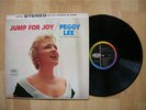 PEGGY LEE jump for joy CAPITOL orig 1959  vocal jazz NM