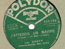 POLYDOR 524.196  Lys Gauty FRENCH FILM & MUSICAL STAR 1936  EE+
