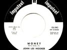 JOHN LEE HOOKER MONEY + BOTTLE UP & GO '66 IMPULSE R&B SOUL POPCORN BLUES WLP 7?