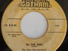 Black Gospel 45 THE ZION HARMONIZERS In The End on GOTHAM HEAR