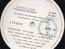 MARILLION-RARE GUATEMALA LABEL-PROMOTIONAL STAMP-LP-HOLIDAYS IN EDEN