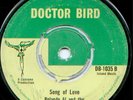 DOCTOR BIRD | SOUL BROTHERS - SONG OF LOVE | 1966 | SKA ?