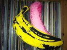 Andy Warhol medicom toy banana plush 12
