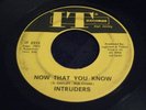 INTRUDERS now that you know IT rare GARAGE FUZZ PUNK 45 1966 orig LISTEN